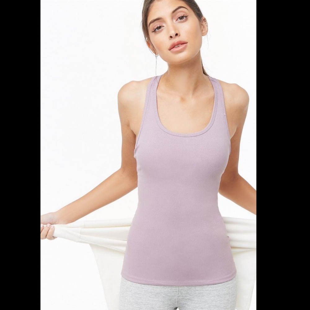 Forever 21 Activewear Ribbed Tank Top XS